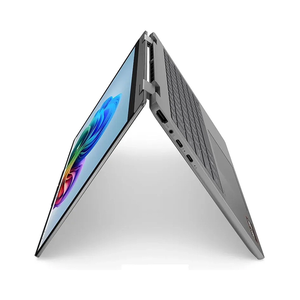Ноутбук Lenovo IdeaPad 5 2-in-1 14AHP11/14"/OLED/AMD Ryzen 7 250/16Gb/512Gb SSD/AMD Radeon 780M/без ОС/серый/1.42kg — KSKSHOP.RU