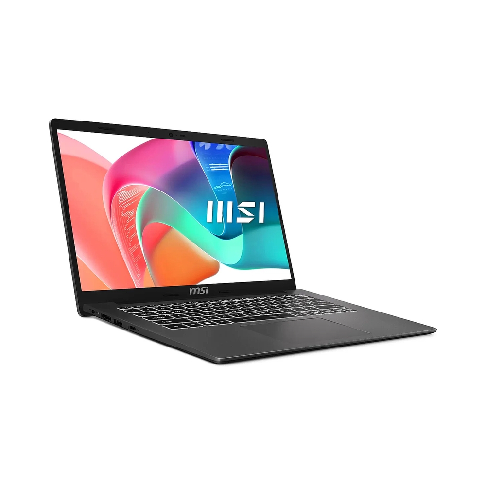 Ноутбук MSI Modern 14 F1MG Core 7 150U 14" FHD (1920*1080)IPS, DDR4 16GB (8GB*2),512GB SSD Intel Graphics,backlight,46.8Whr,1.5kg,Dos,1y,Platinum Gray — KSKSHOP.RU