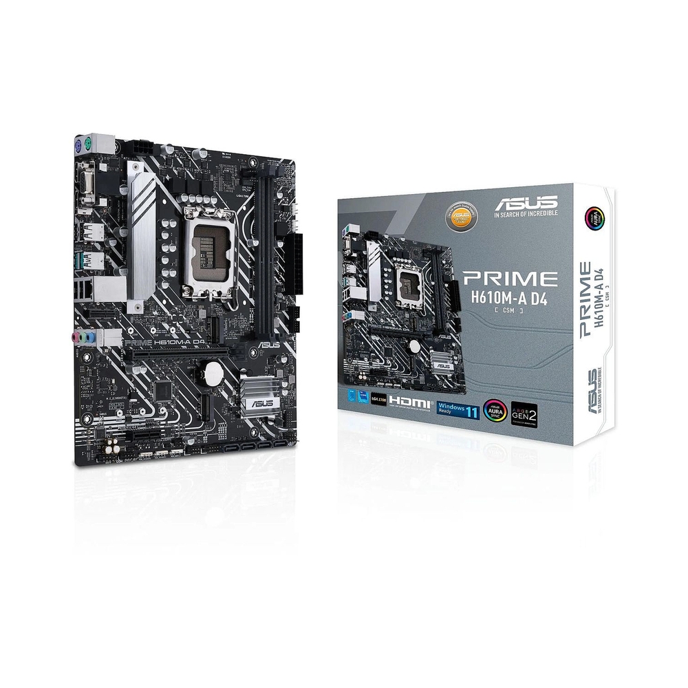 картинка Материнская плата ASUS PRIME H610M-A D4-CSM от магазина Одежда+
