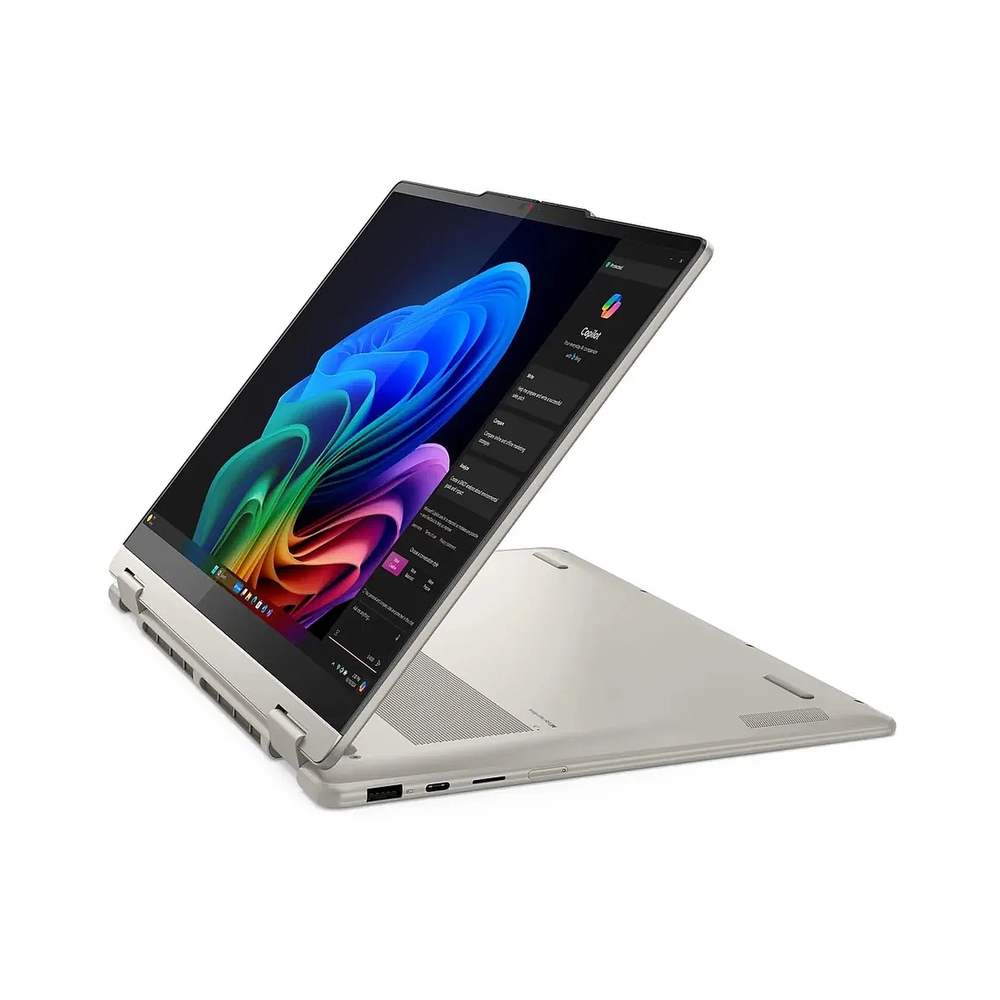 Ноутбук Lenovo Yoga 7 14AKP10 Ryzen AI 5 340 24Gb SSD1Tb AMD Radeon 840M 14" OLED Touch WUXGA (1920x1200) Windows 11 Home beige WiFi BT Cam (83JR005YRK) — KSKSHOP.RU