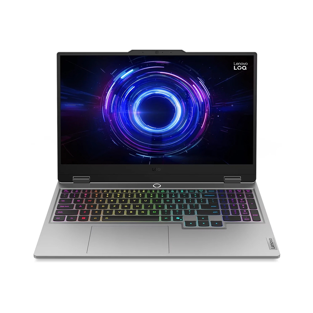 Ноутбук Lenovo LOQ 15IRX10/15.6" Full HD 1920x1080/Intel Core i5 13450HX/16 Gb/512 Gb SSD/nVidia GeForce RTX 5050 8GB/Windows 11 Home/серый/2.4 кг — KSKSHOP.RU