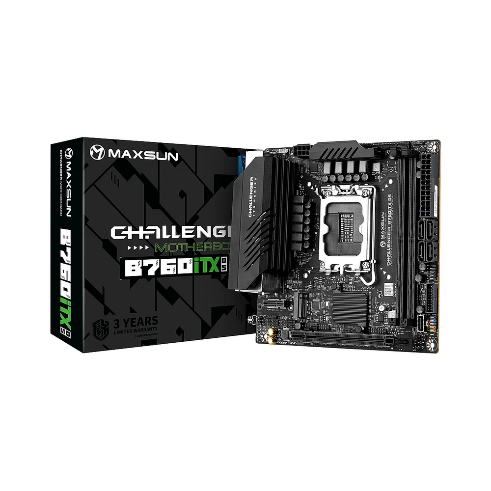 картинка Материнская плата MAXSUN MS-Challenger B760ITX D5 от магазина Одежда+