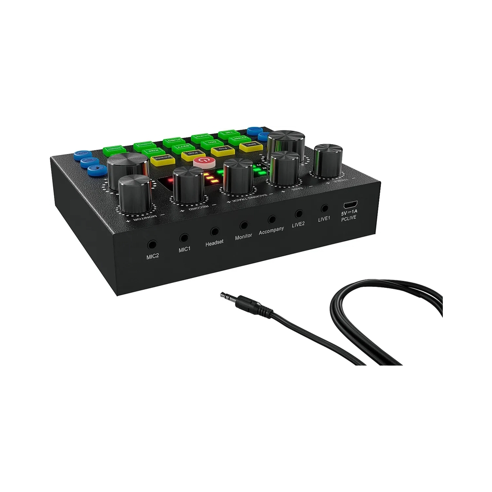 Микрофон проводной Оклик SM-600G 2.5м черный — KSKSHOP.RU