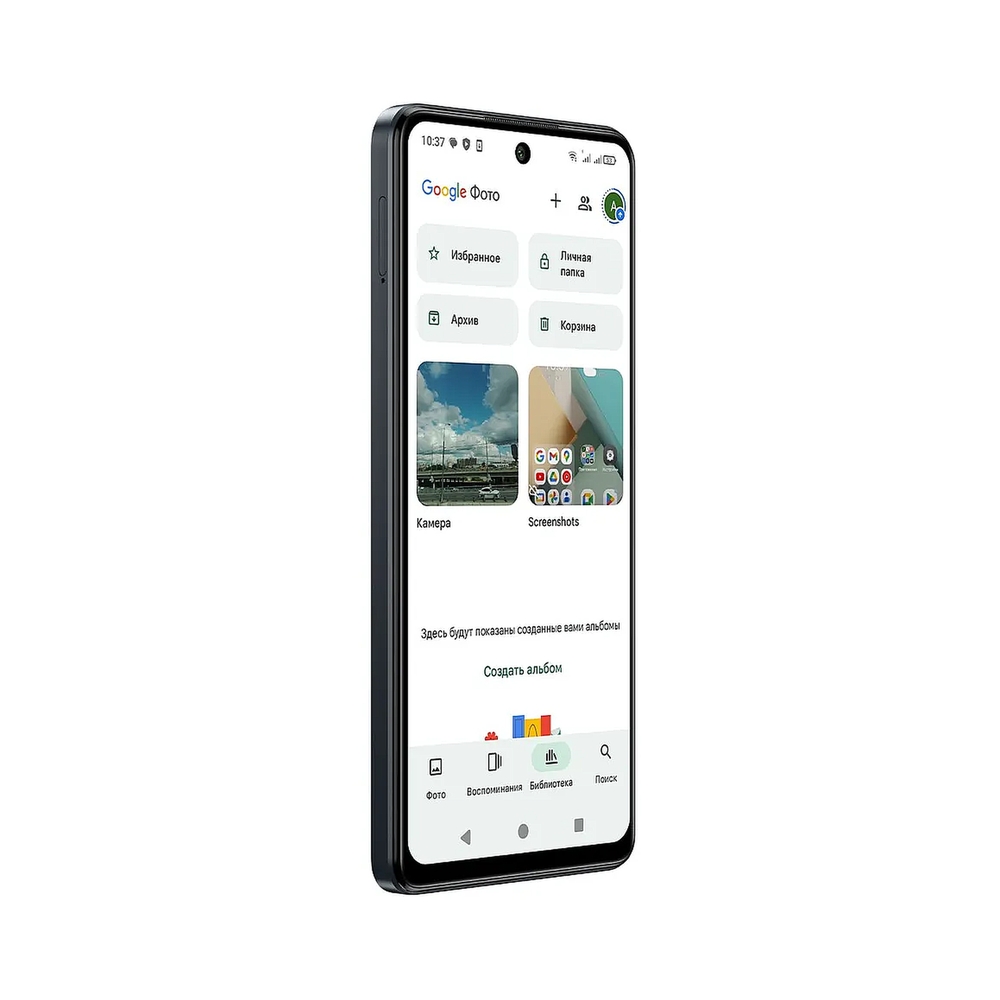 Смартфон BQ 6861L Core Grey. Экран: 6.78"", LTPS, 20.5:9, FullHD+ (1080*2460) 120Hz, Кол-во СИМ: 2 (nano/nano), MTK Helio G99, 8, 2.2GHz*2 / 2.0 GHz*6, Android 14, 6 GB, 128 GB, NFC , 2G GSM 850/900/1800/1900, 3G 3G WCDMA 900/2100MГц, 4G B1/B3/B7/B8/B20/B — KSKSHOP.RU