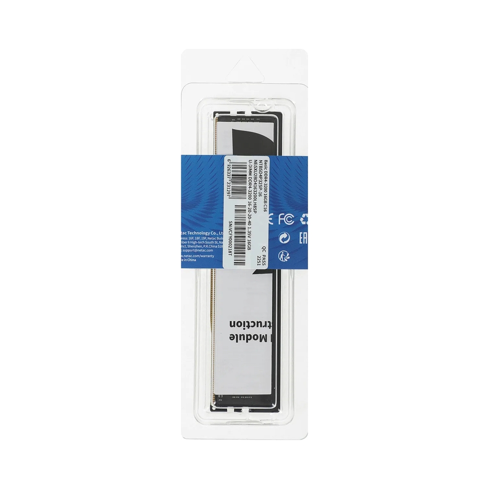 Оперативная память Netac Basic [NTBSD4P32SP-16] 16GB D4 — KSKSHOP.RU