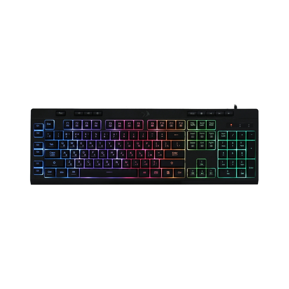 Клавиатура проводная Redragon Shiva, черный — KSKSHOP.RU