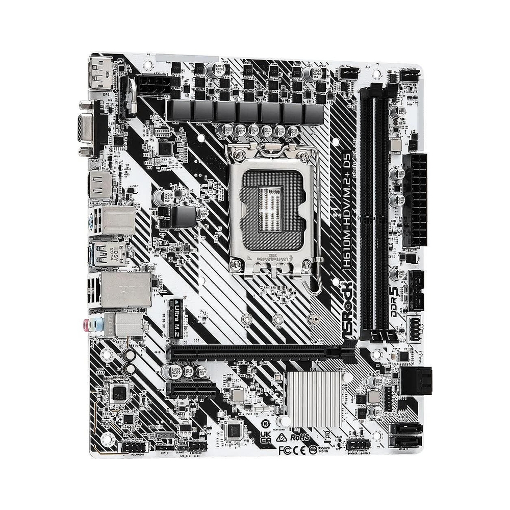 картинка Материнская плата Asrock H610M-HDV/M.2+ D5 от магазина Одежда+