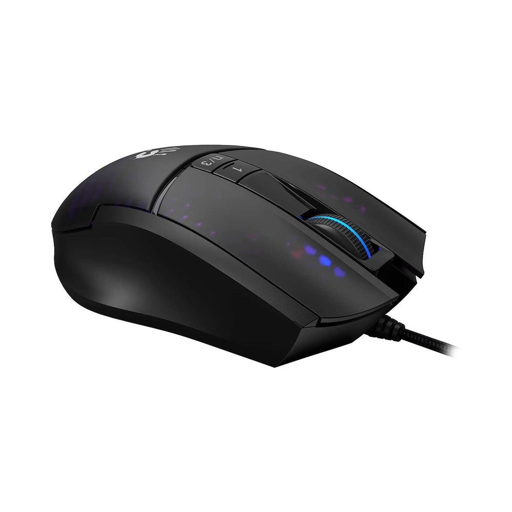 Мышь A4Tech Bloody L65 Max, черный/фиолетовый — KSKSHOP.RU