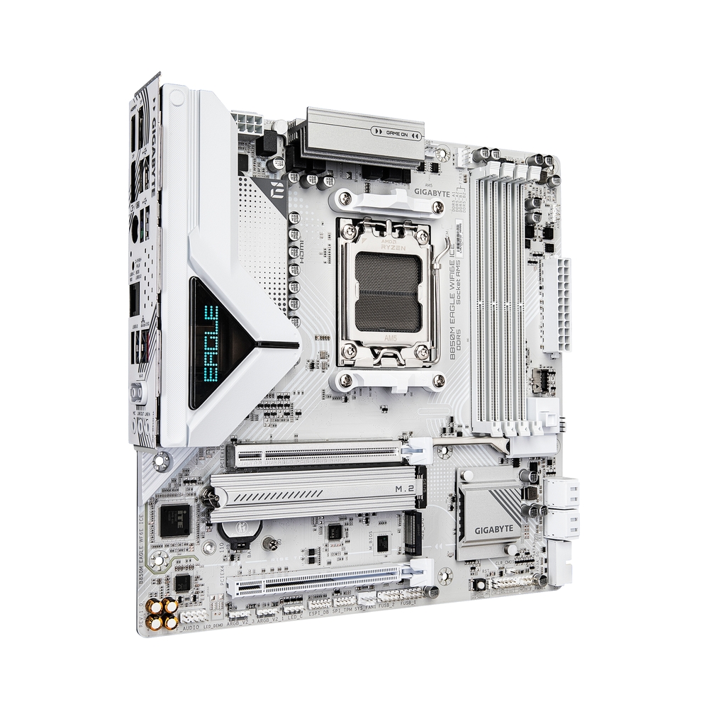 Материнская плата GIGABYTE B850M EAGLE WIFI6E ICE — KSKSHOP.RU