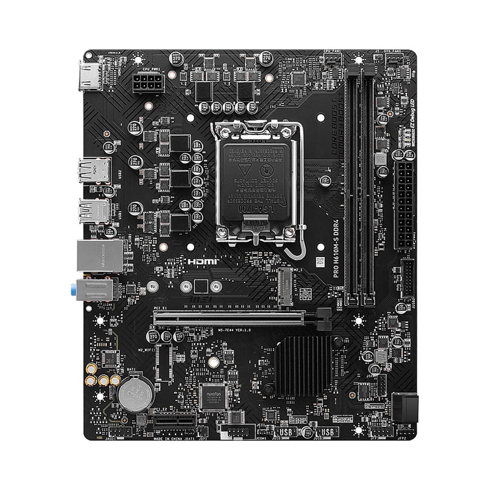 картинка Материнская плата MSI PRO H610M-S DDR4 от магазина Одежда+