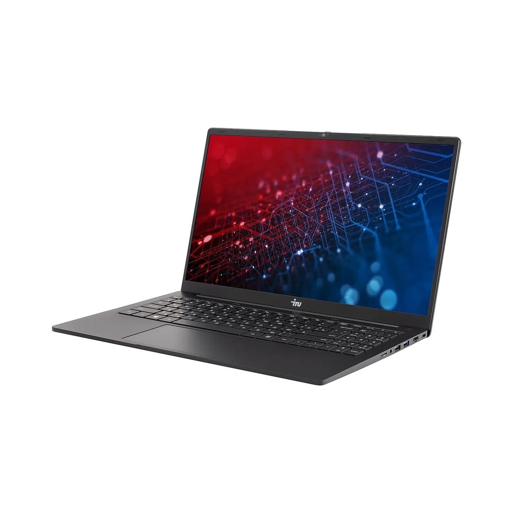 Ноутбук IRU Strato 15ALID5 Core i3 1315U 16Gb SSD512Gb Intel UHD Graphics 15.6" IPS FHD (1920x1080) FreeDOS black WiFi BT Cam 6000mAh (2148024) — KSKSHOP.RU