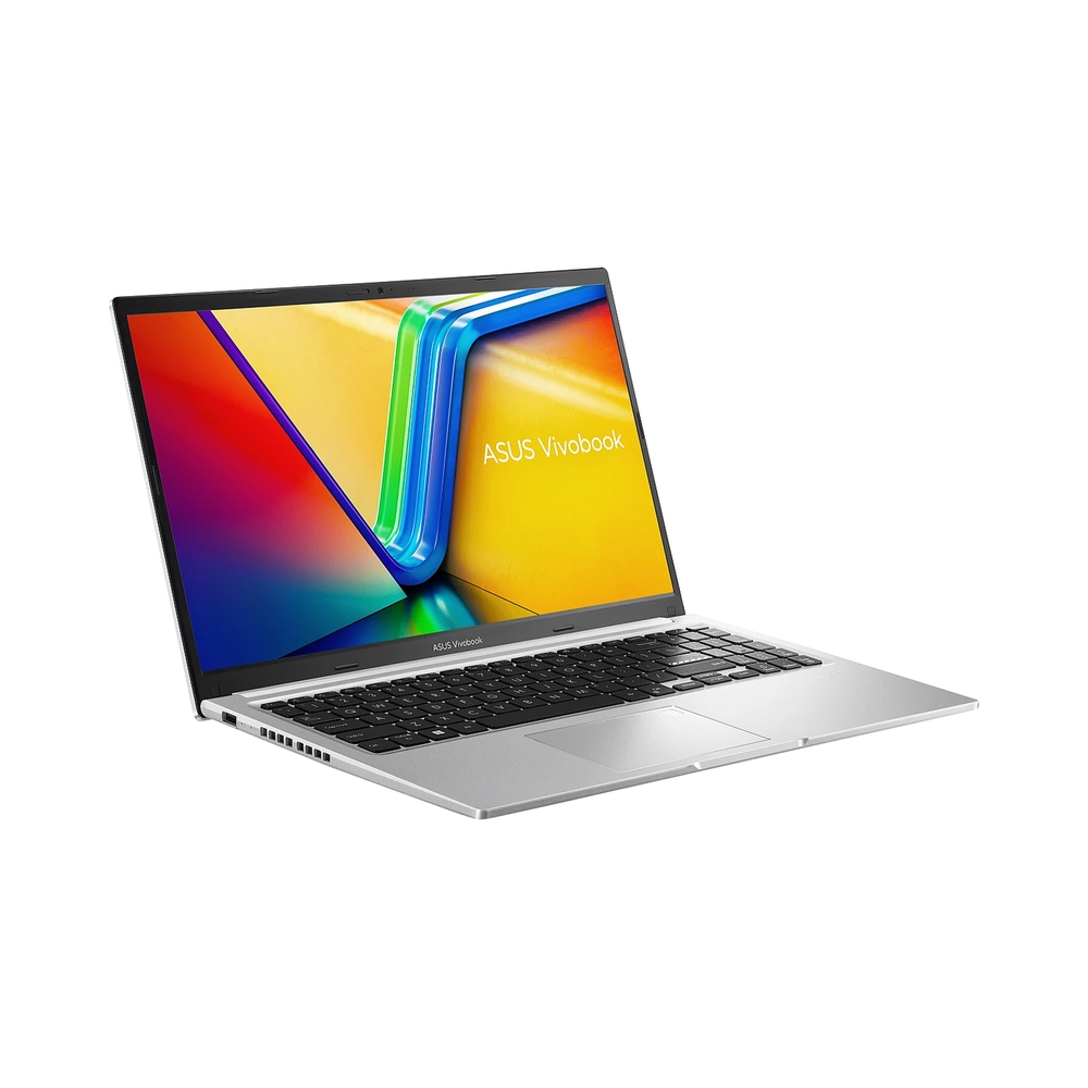 Ноутбук 15.6" IPS FHD ASUS X1502VA-BQ490 серебристый (Core i7 13620H/16Gb/512Gb SSD/VGA int/noOS) ((90NB10T2-M01FP0)) — KSKSHOP.RU