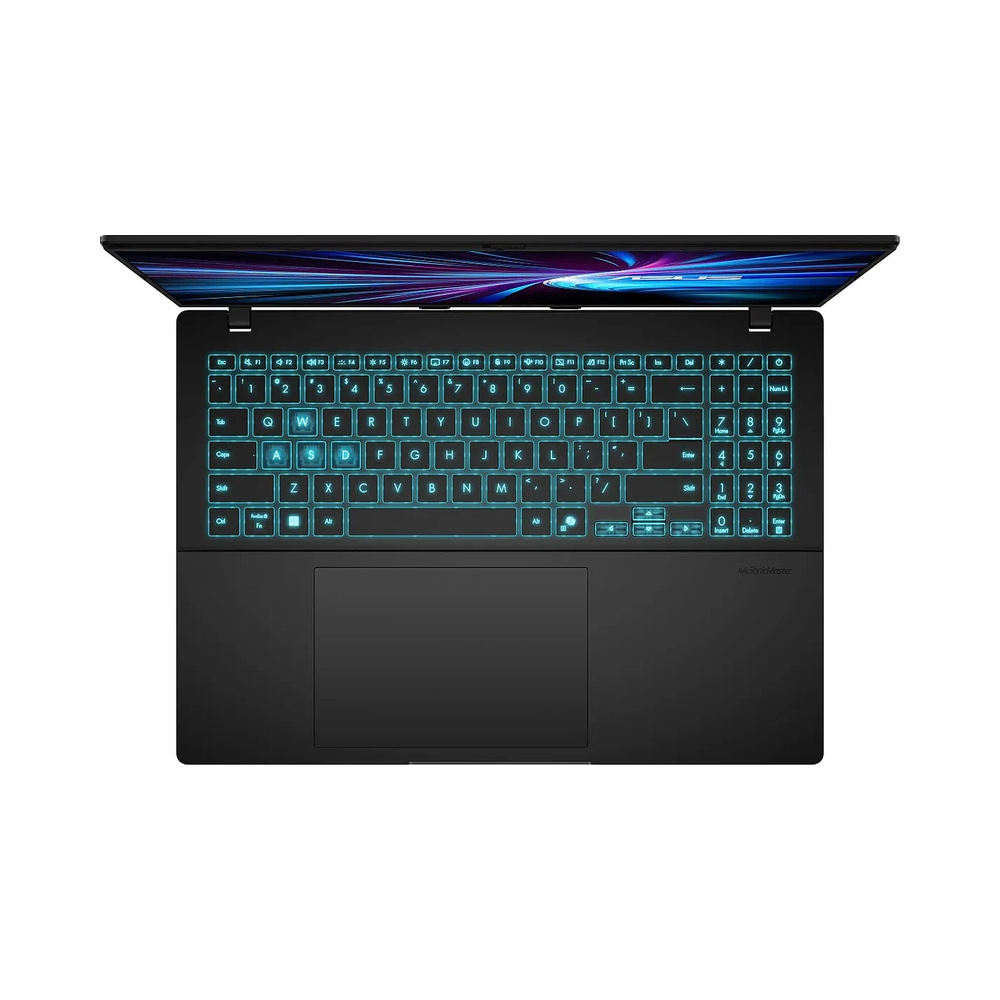 Ноутбук Asus VivoBook 16 V3607VM-RP090 Core 5 210H 16Gb SSD512Gb NVIDIA GeForce RTX5060 8Gb 16" IPS WUXGA (1920x1200) без ОС black WiFi BT Cam (90NB16K1-M006T0) — KSKSHOP.RU