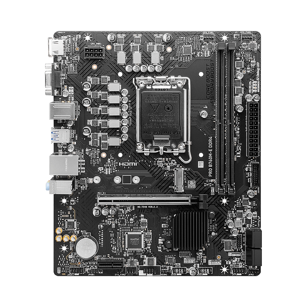 картинка Материнская плата MSI PRO B760M-E DDR4 от магазина Одежда+