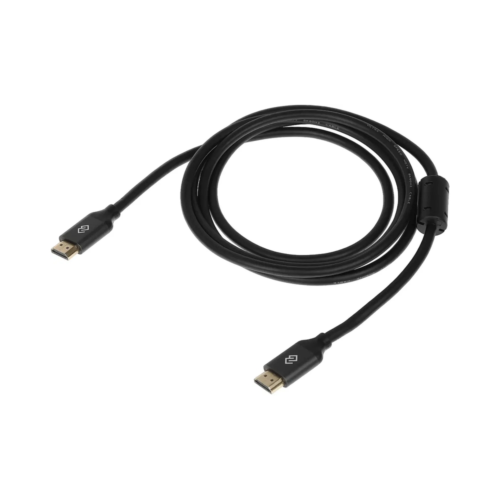 Кабель Digma HDMI / HDMI 2м, черный (D-HDMI-V2.1-2M) — KSKSHOP.RU