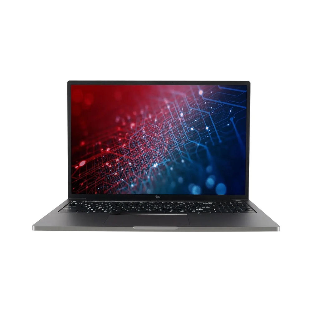 Ноутбук IRU Strato 16ALMR Core i7 12650H 16Gb SSD512Gb Intel UHD Graphics 16" IPS FHD (1920x1200) Windows 11 Pro grey WiFi BT Cam 5400mAh (2142319) — KSKSHOP.RU