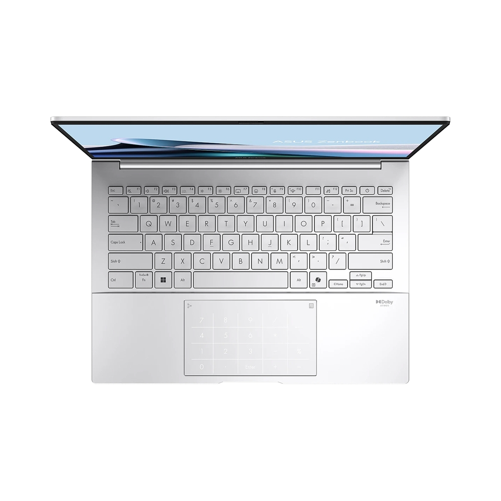 Ноутбук ASUS Zenbook 14 UX3405CA-ST1109/14"/OLED/Intel Core Ultra 9 285H/32Gb/1Tb SSD/Intel Graphics/NoOS/серебристый/1.2kg — KSKSHOP.RU