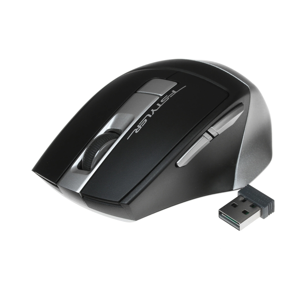 картинка Мышь беспроводная  A4Tech Fstyler FG35 серый/черный от магазина Одежда+