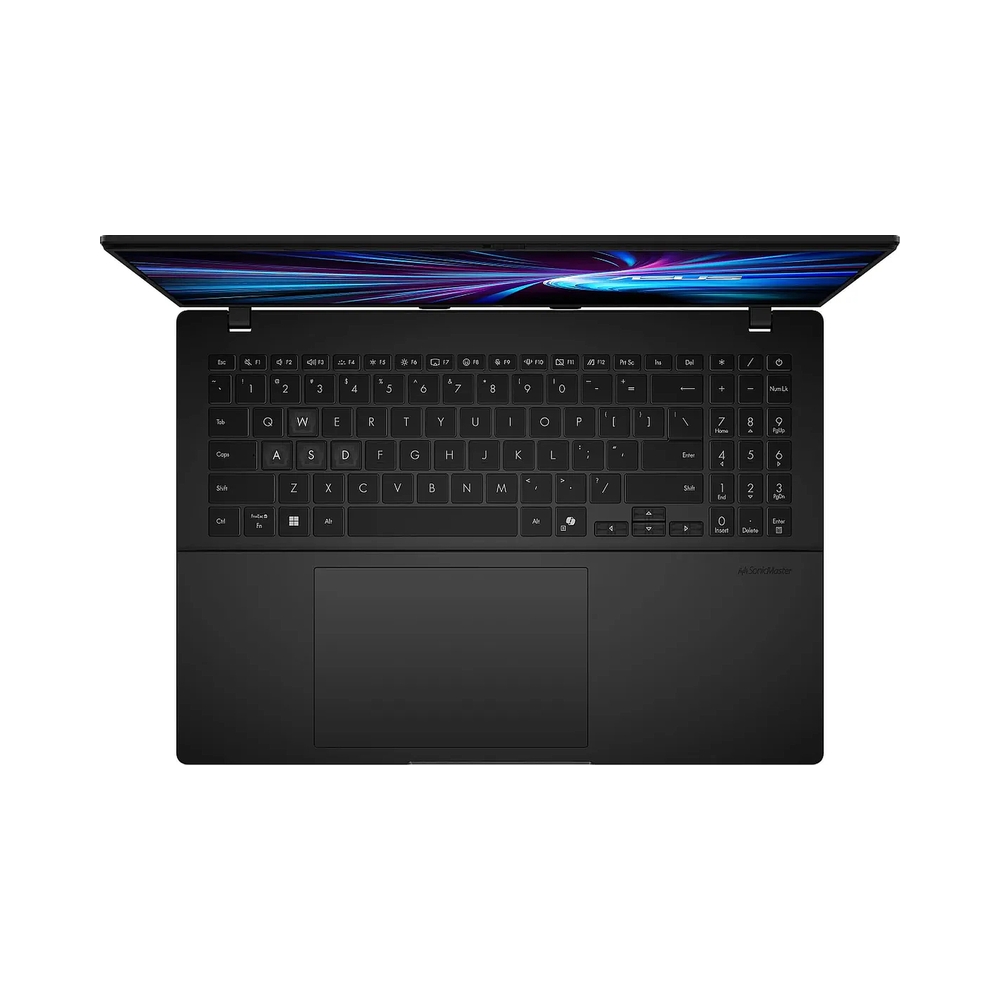 Ноутбук Asus V16 V3607VH-TK185 Core 5 210H 16Gb SSD512Gb NVIDIA GeForce RTX5050 8Gb 16" IPS WUXGA (1920x1200) без ОС black WiFi BT Cam (90NB16L1-M00FR0) — KSKSHOP.RU