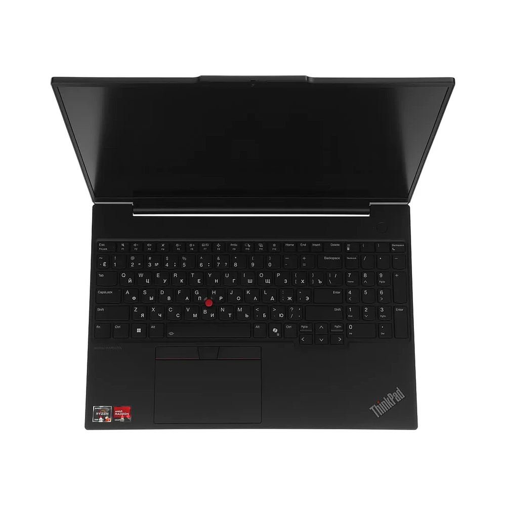 Ноутбук Lenovo ThinkPad E16 G2 Ryzen 7 7735U 16Gb SSD512Gb AMD Radeon Graphics 680M 16" IPS WUXGA (1920x1200) без ОС black WiFi BT Cam (21M6S1F000) — KSKSHOP.RU