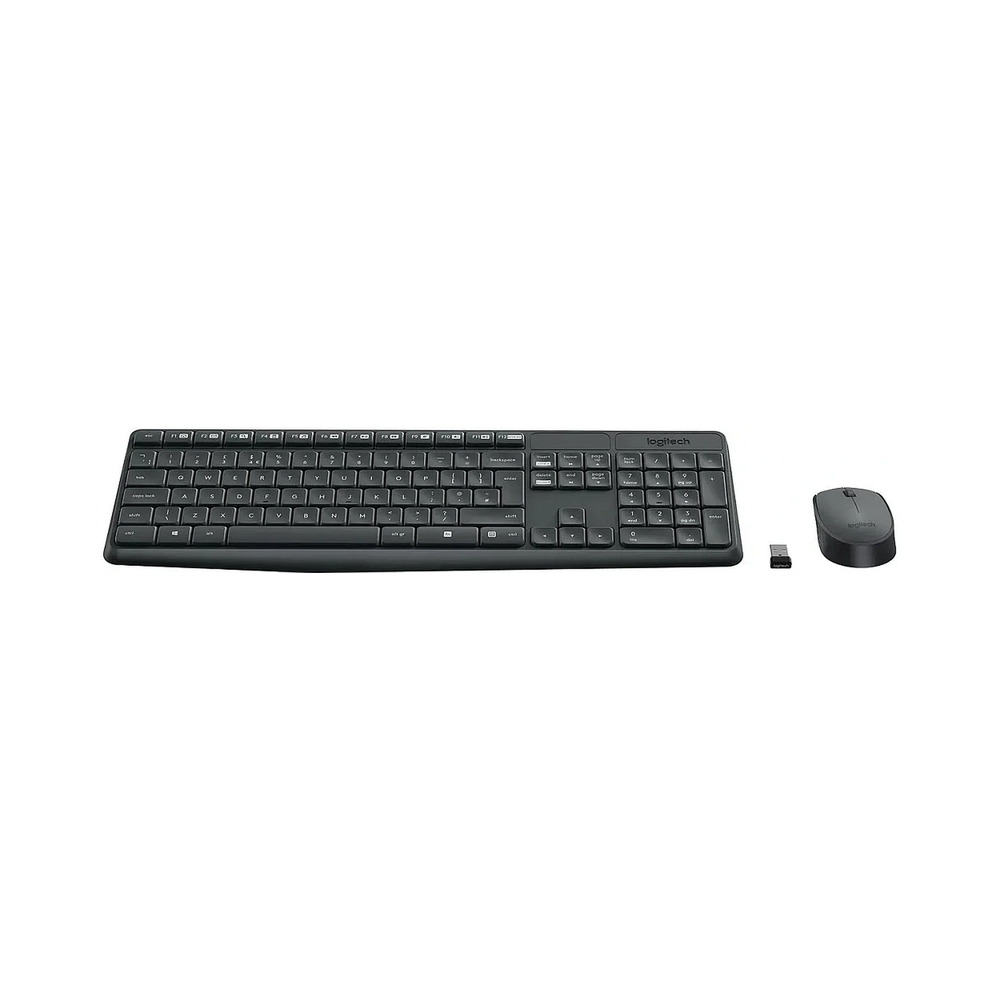 Клавиатура + мышь Logitech MK235, черный — KSKSHOP.RU