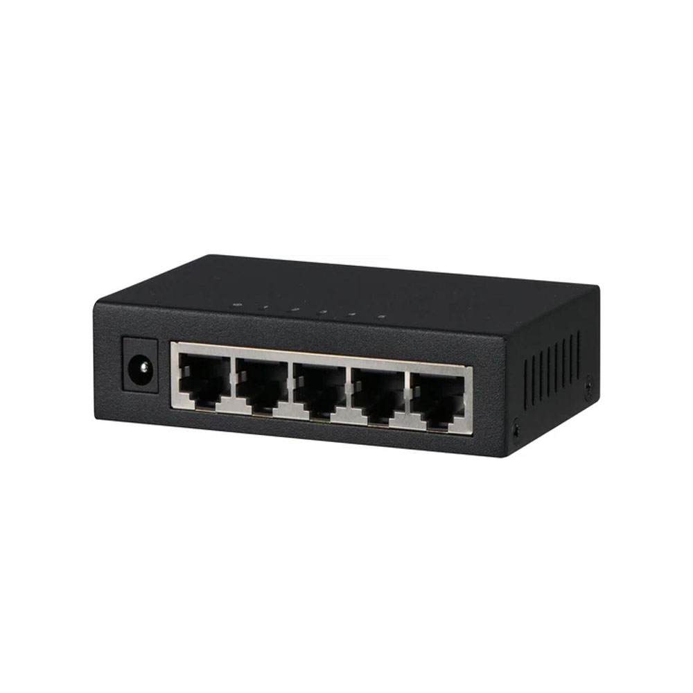 Гигабитный неуправляемый коммутатор DAHUA DH-PFS3005-5GT-L, 5xRJ45 1Gb — KSKSHOP.RU