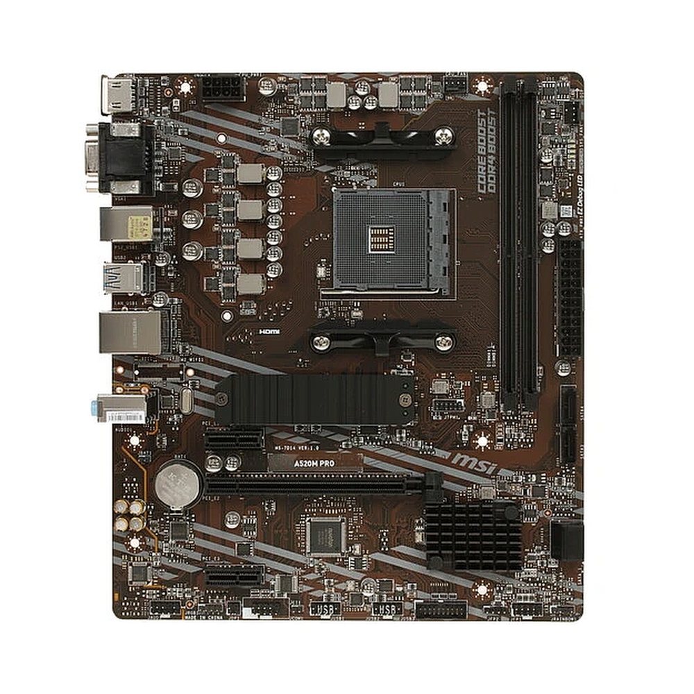 картинка Материнская плата MSI A520M PRO от магазина Одежда+
