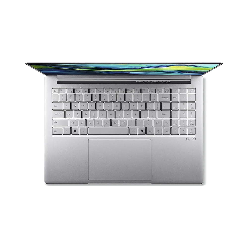 Ноутбук Acer Swift Lite 16 SFL16-51M-785G Intel Core Ultra 7 155U/16Gb/SSD1Tb/16"/IPS/WUXGA/1920x1200/60Hz/NoOS/Silver (NX.D3VCD.002) — KSKSHOP.RU