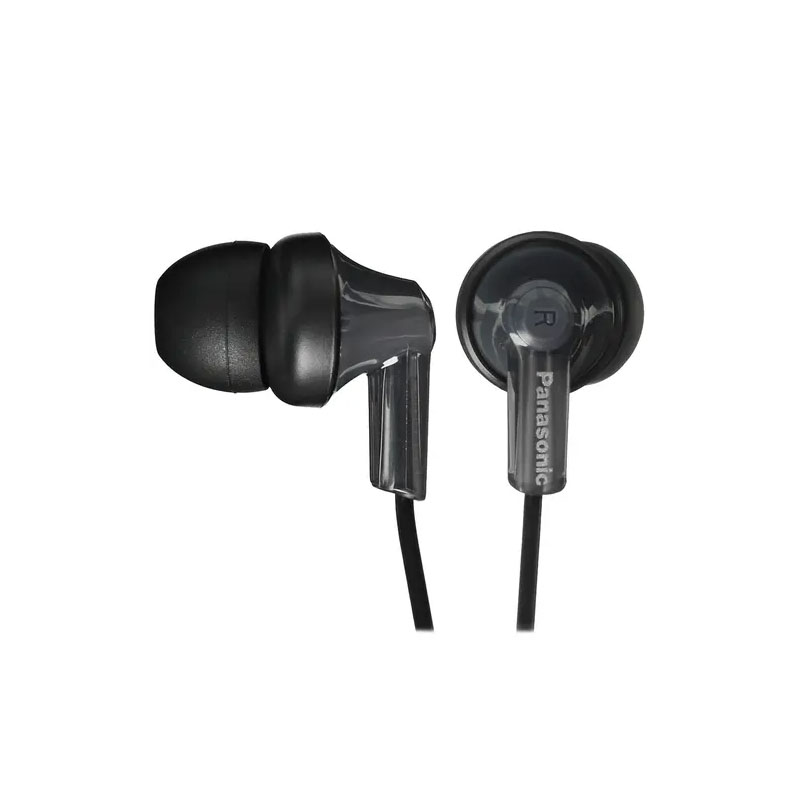 Наушники вкладыши Panasonic RP-HJE120 1.1м Black (RP-HJE120EEK) — KSKSHOP.RU