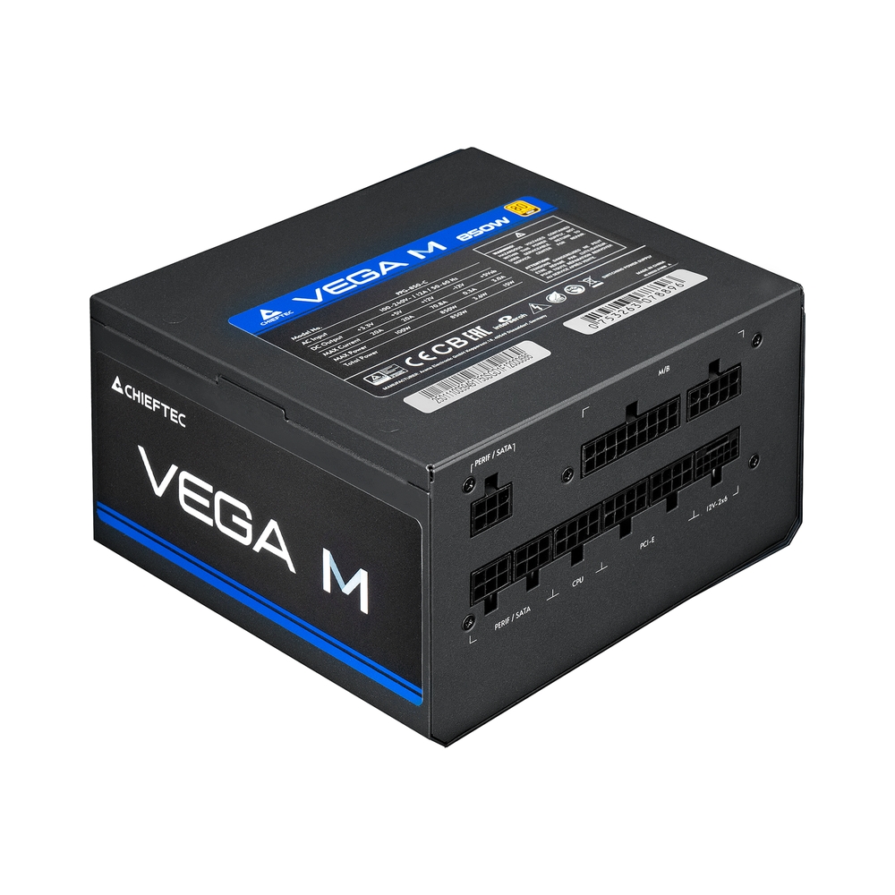 картинка Блок питания Chieftec Vega M [PPG-850-C], 850W от магазина Одежда+