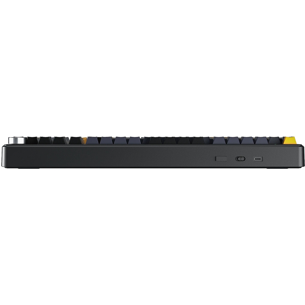 Клавиатура беспроводная AULA F99Pro Черный/желтый (USB, Bluetooth/Радиоканал) — KSKSHOP.RU