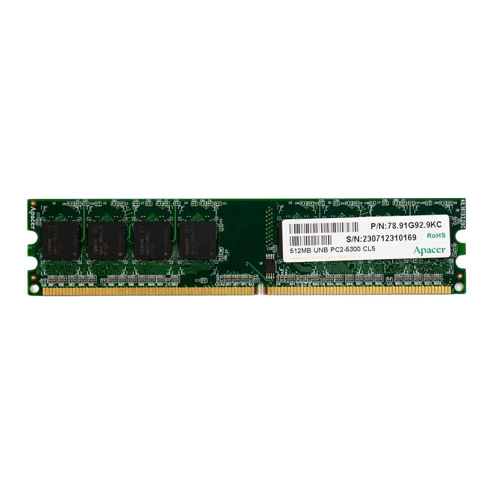 картинка [Б/У] Оперативная память Apacer 512MB DDR2 [78.91G92.9KC] от магазина Одежда+