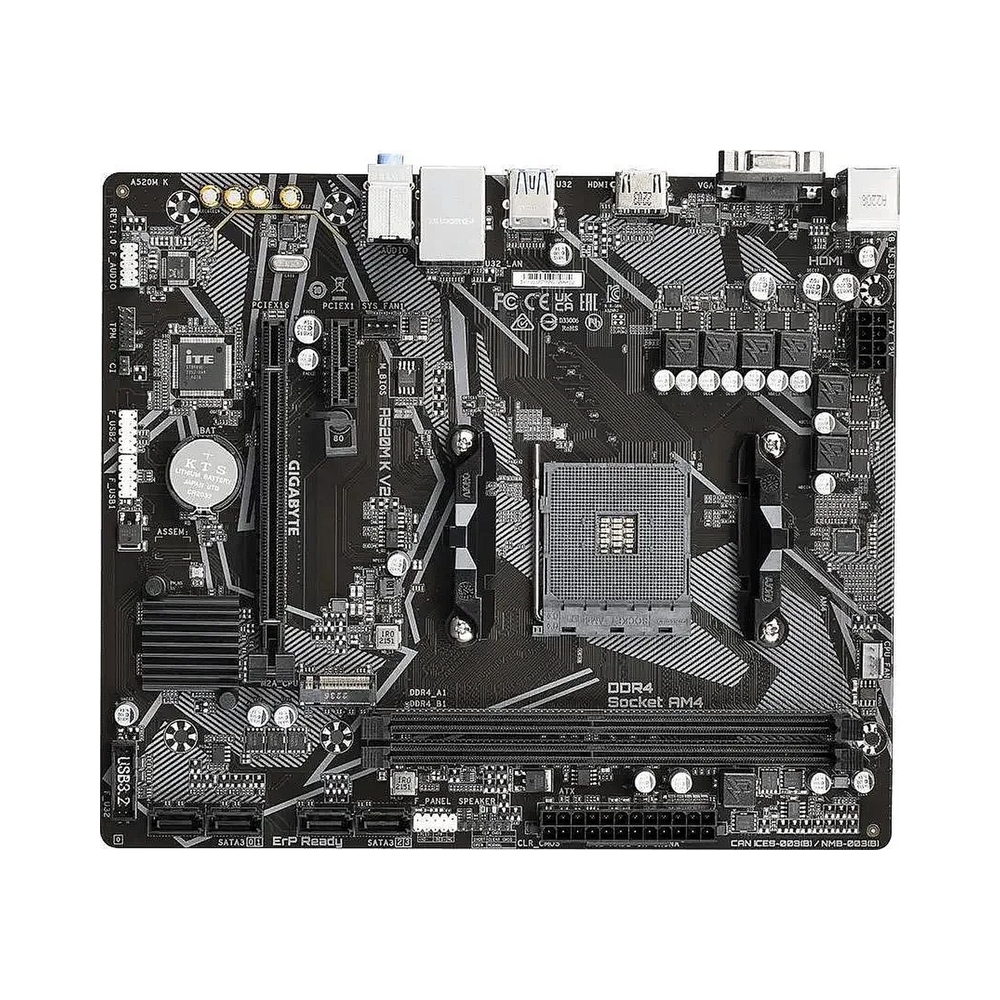 картинка Материнская плата Gigabyte A520M K V2 от магазина Одежда+