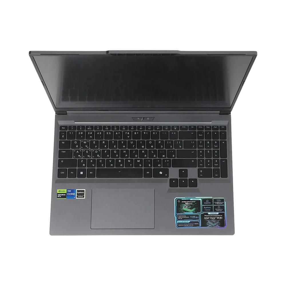 Ноутбук Maibenben X16C-i73756 16" QHD IPS 180Hz, Intel Core i7-13700HX, 16Gb, 512Gb SSD, NVidia RTX5060 8Gb, Win11 Home, — KSKSHOP.RU