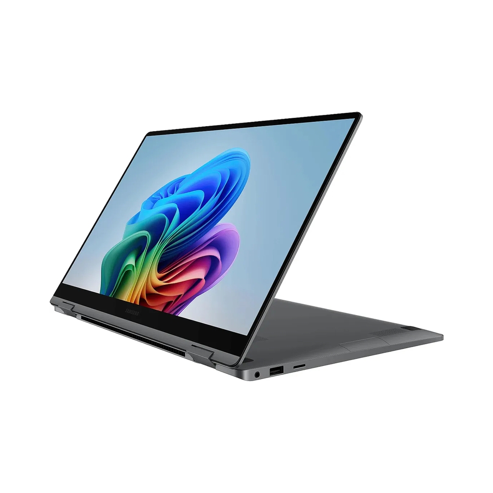 Ноутбук Samsung Galaxy Book 5 360 NP750 Core Ultra 7 256V 16Gb SSD512Gb Intel Arc 140V 15.6" AMOLED Touch FHD (1920x1080) Windows 11 Home grey WiFi BT Cam (NP750QHA-LG2IN) — KSKSHOP.RU