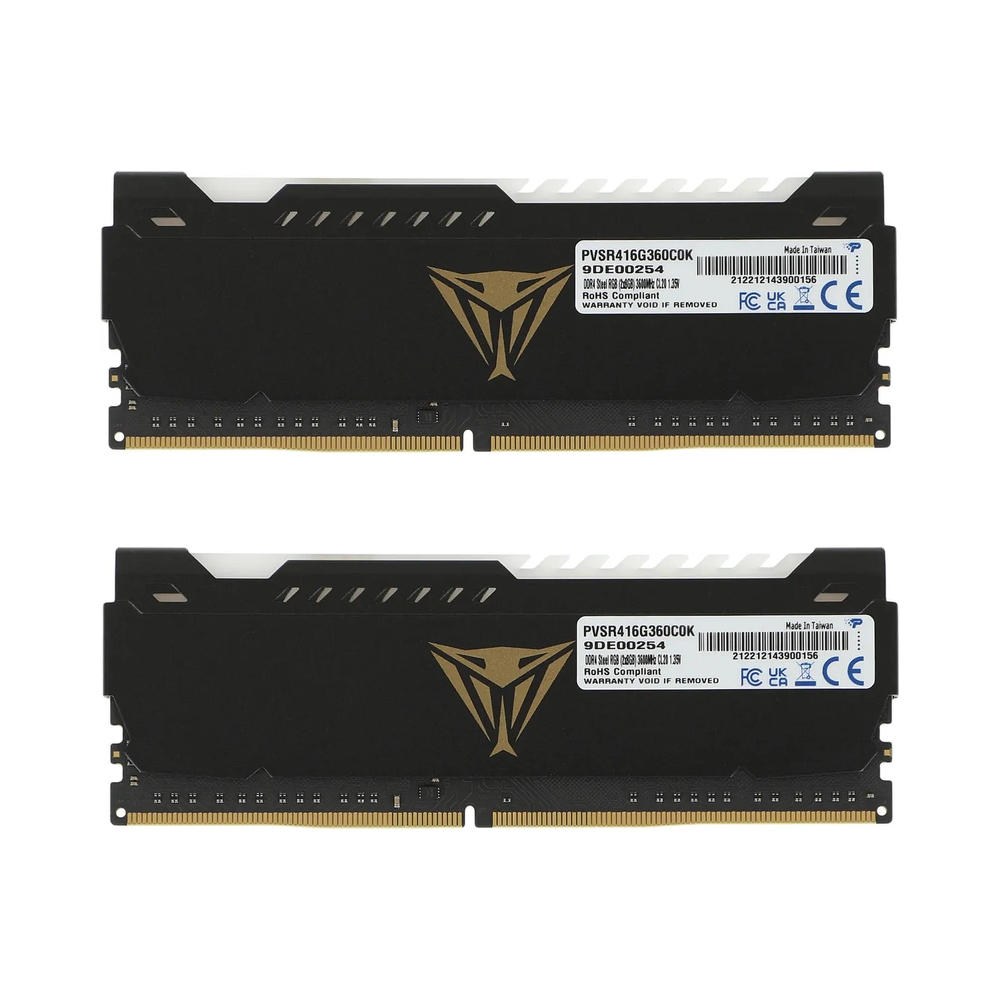 Оперативная память Patriot Viper Steel RGB [PVSR416G360C0K] 16GB KIT D4 — KSKSHOP.RU