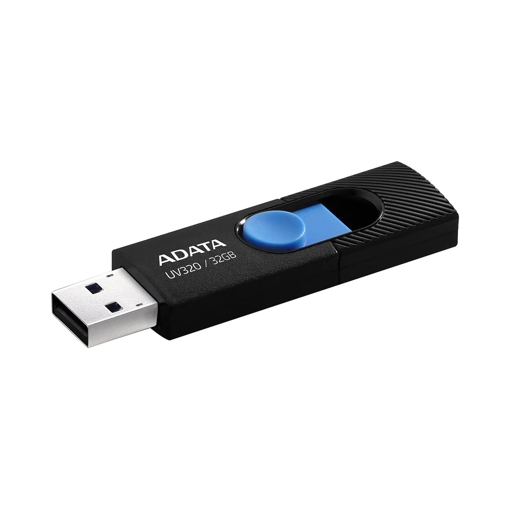Флэш-накопитель ADATA [AUV320-32G-RBKBL] 32GB, черный — KSKSHOP.RU