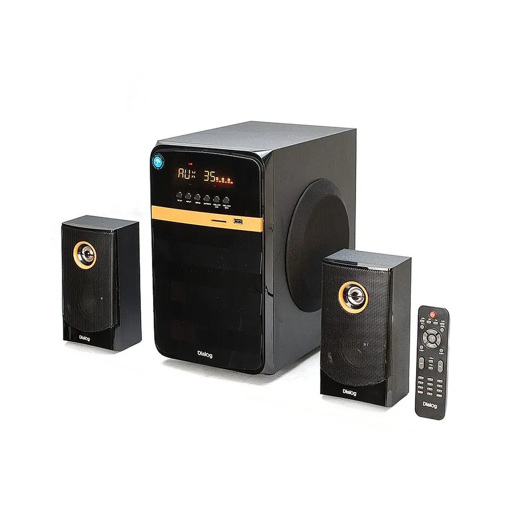 Колонки Dialog Progressive AP-540, чёрный (5.1, 100Вт) — KSKSHOP.RU