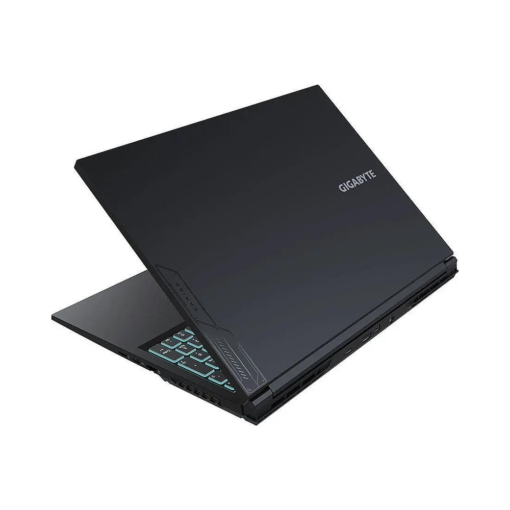Ноутбук Gigabyte G6 Core i7 12650H 16Gb SSD512Gb NVIDIA GeForce RTX4060 8Gb 16" IPS FHD+ (1920x1200) Free DOS black WiFi BT Cam (KF-G3KZ853SD) — KSKSHOP.RU