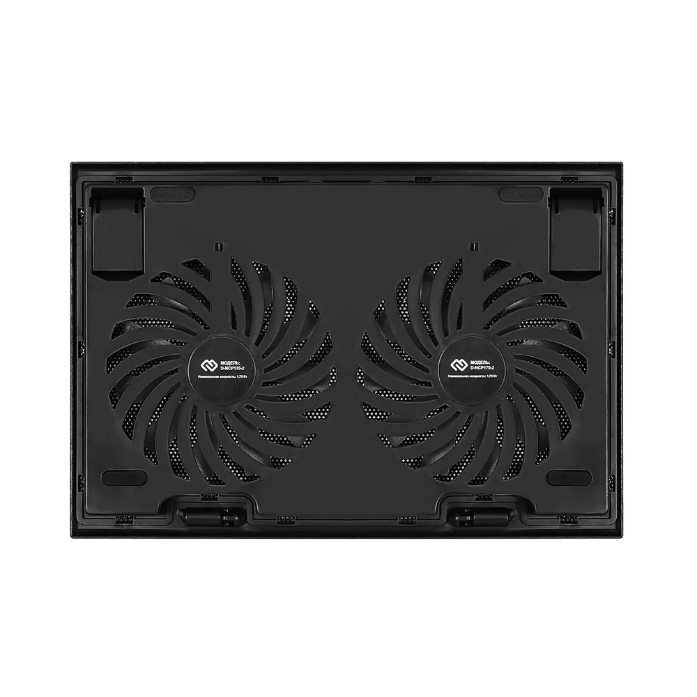 картинка Подставка для ноутбука Digma D-NCP170-2 17"390x270x27мм 2xUSB 2x 150ммFAN 600г черный от магазина Одежда+