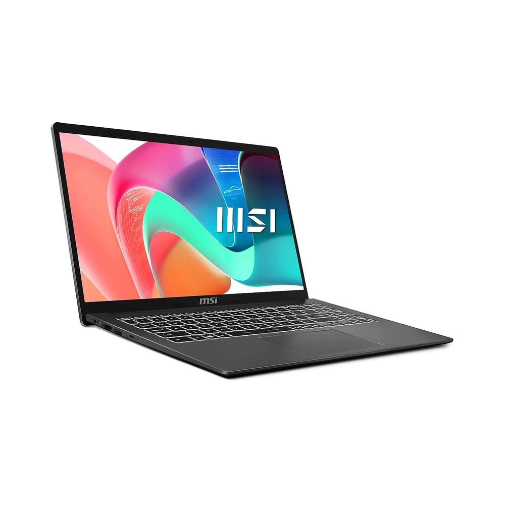 Ноутбук MSI Modern 15 F1MG/15.6"/IPS/Intel Core 7 150U /16Gb/512Gb SSD/Intel Graphics/DOS/серый/1.7kg — KSKSHOP.RU