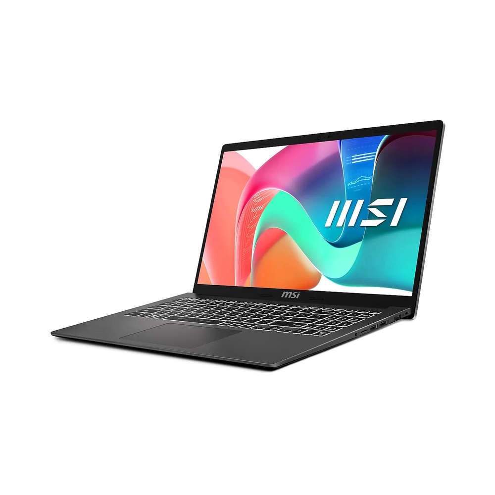 Ноутбук MSI Modern 15 F1MG/15.6"/IPS/Intel Core 7 150U /16Gb/512Gb SSD/Intel Graphics/DOS/серый/1.7kg — KSKSHOP.RU