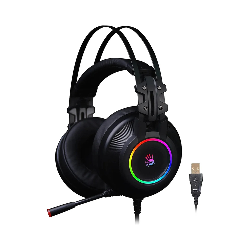 Наушники с микрофоном A4 Bloody G528C, чёрный — KSKSHOP.RU