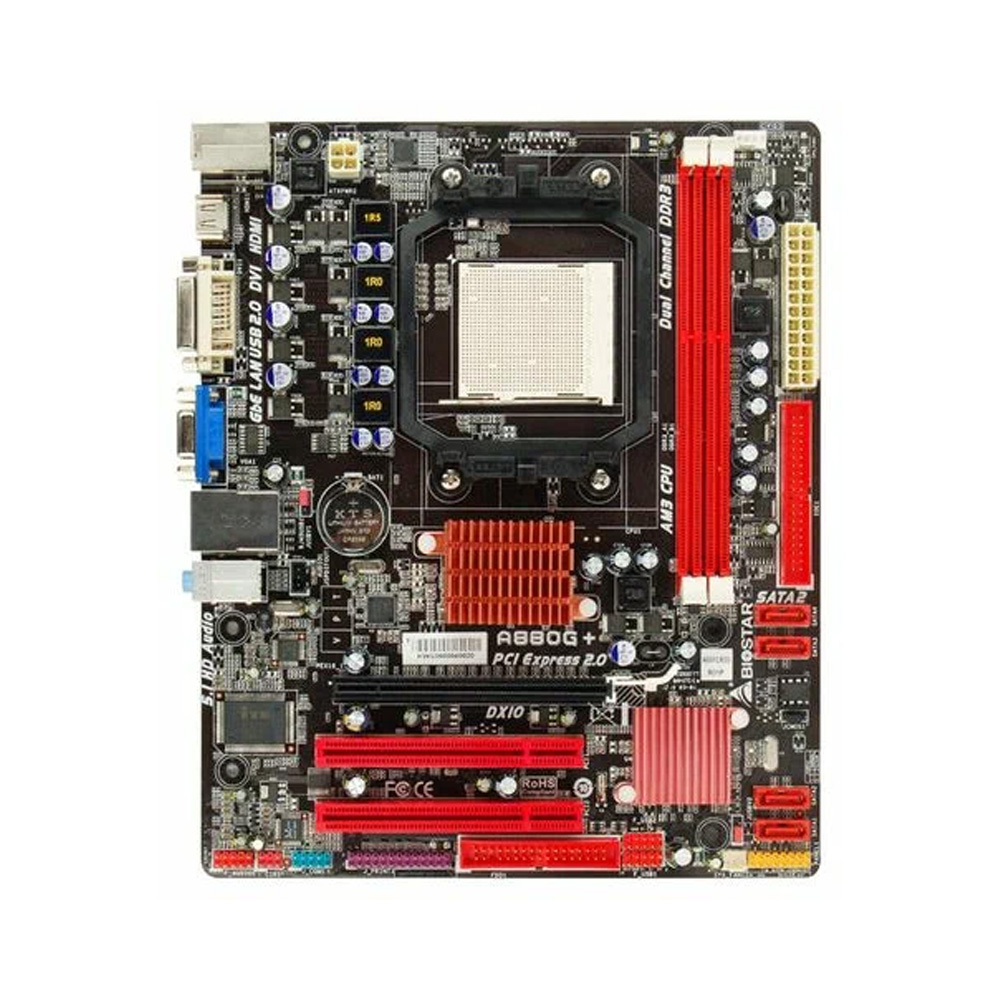 картинка [Б/У] Материнская плата Biostar N68S3B ver:6.2 | AM3 от магазина Одежда+