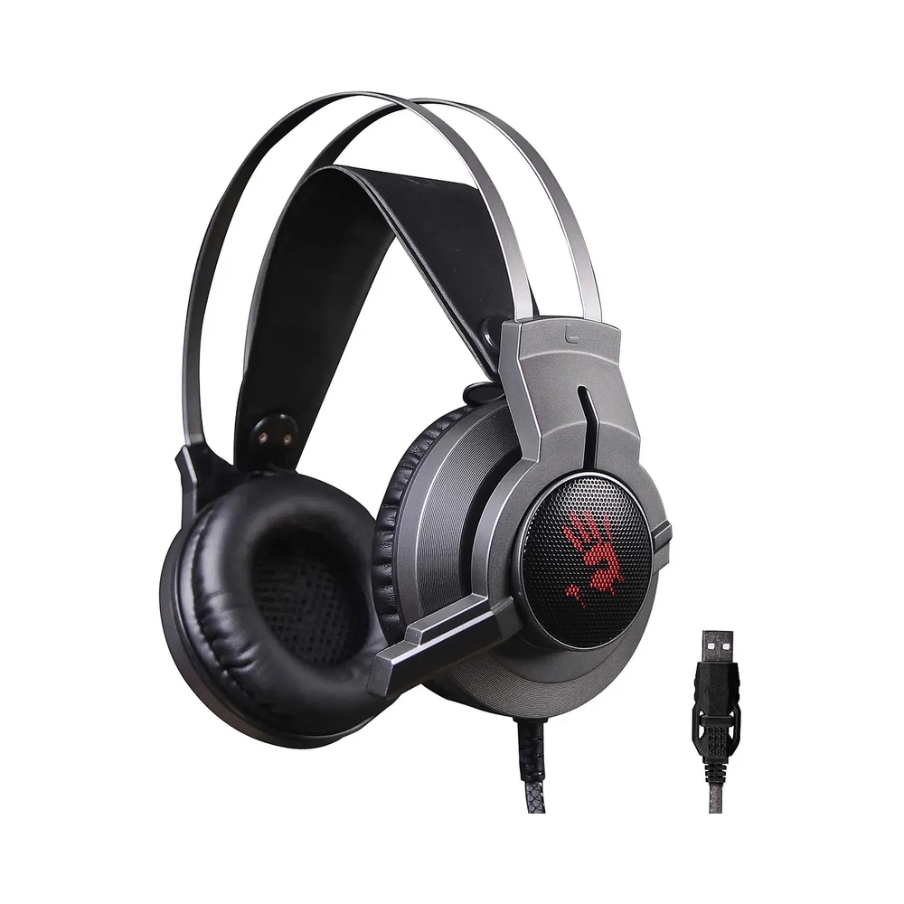 Наушники с микрофоном A4Tech Bloody G437 черный 1.8м — KSKSHOP.RU