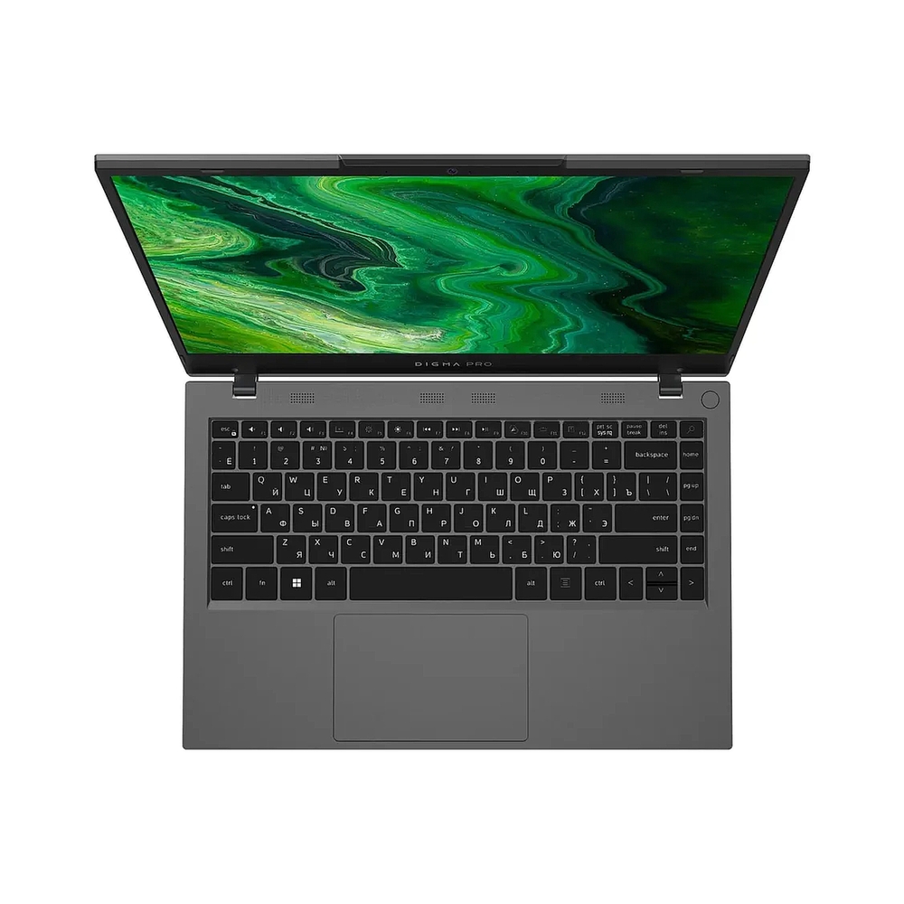 Ноутбук Digma Pro Fortis M Core i5 1235U 16Gb SSD512Gb Intel Iris Xe graphics 14.1" IPS FHD (1920x1080) Windows 11 Pro grey WiFi BT Cam 4000mAh (DN14P5-ADXW03) — KSKSHOP.RU