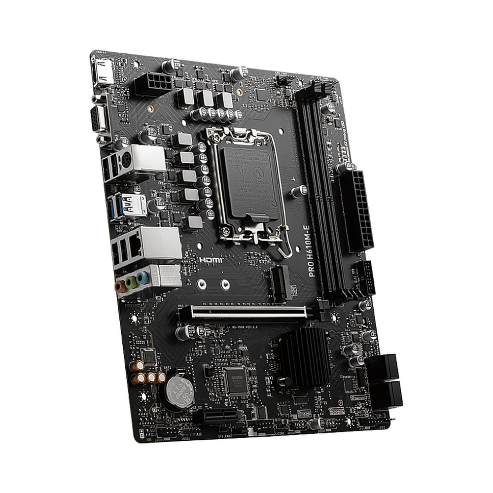 Материнская плата MSI PRO H610M-E — KSKSHOP.RU