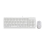 Клавиатура + мышь A4Tech Fstyler F1512 белый