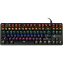 Клавиатура Oklick 969G SHOTGUN механическая черный USB Multimedia for gamer LED