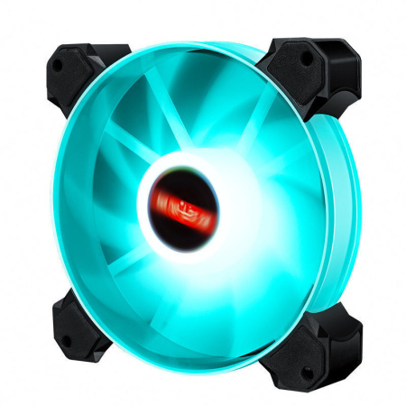 Кулер для пк 120mm YueHUI LIGHT BLUE MOLEX + 3PIN
